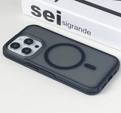 iPhone 15 Pro Max Magnetic Magsafe (Symmetry Silicone) Case